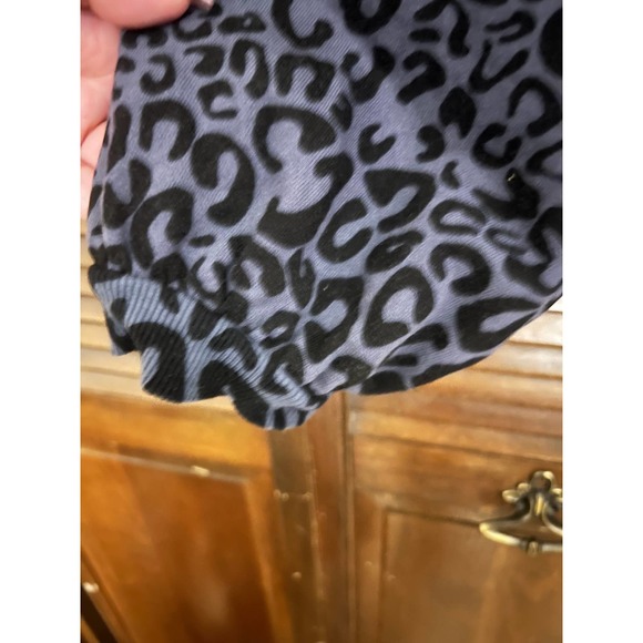 TIME AND TRU Leopard Print Crop Sweatshirt (Size XXXL) - Picture 3 of 6